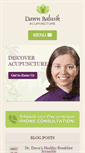 Mobile Screenshot of acupuncturebydawn.com